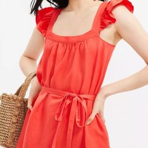 Square Neck Shift Pocket Dress